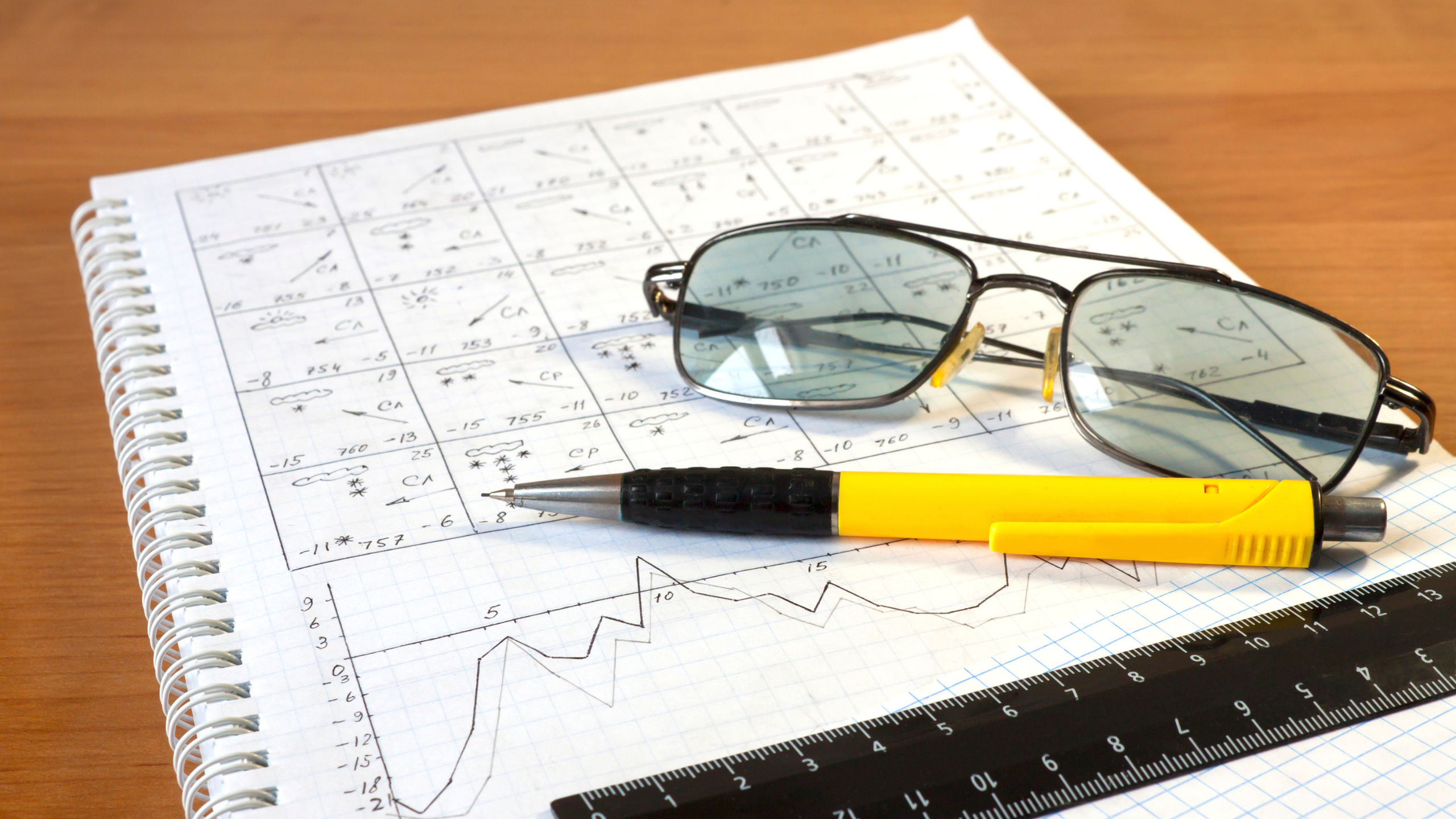 Keep a weather journal.