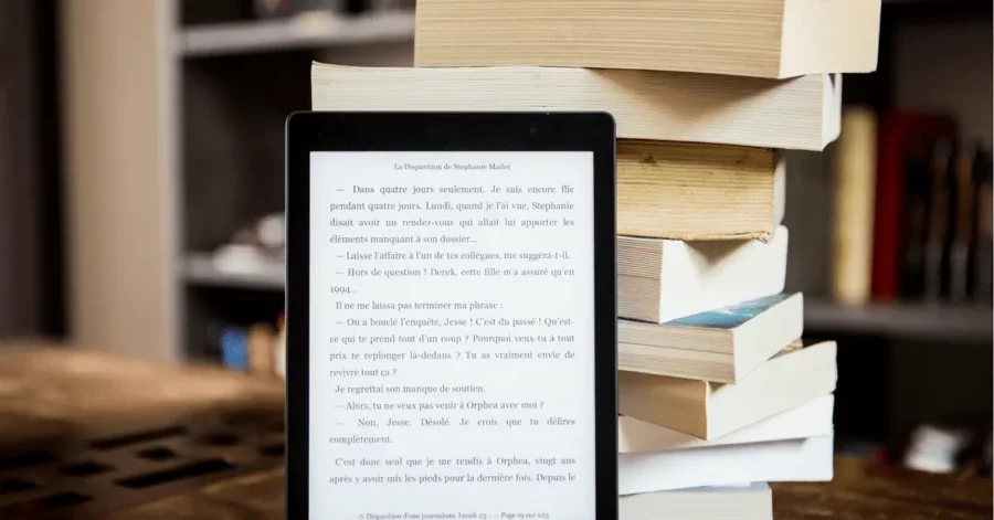 Ebook vs. paper, printed books