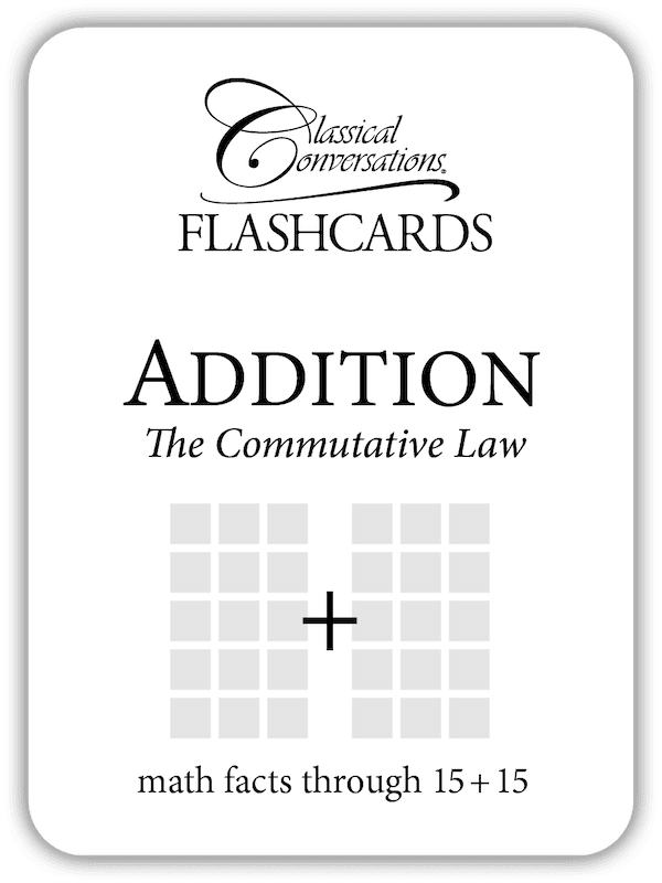 Addition flashcards