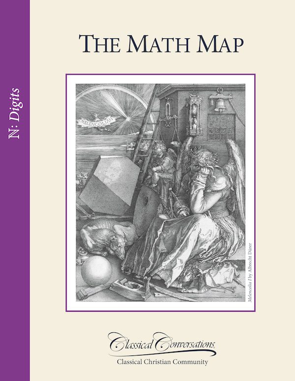 The Math Map Digits cover