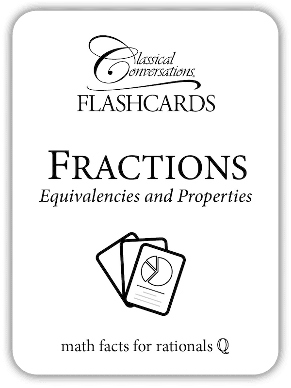 Fractions flashcards