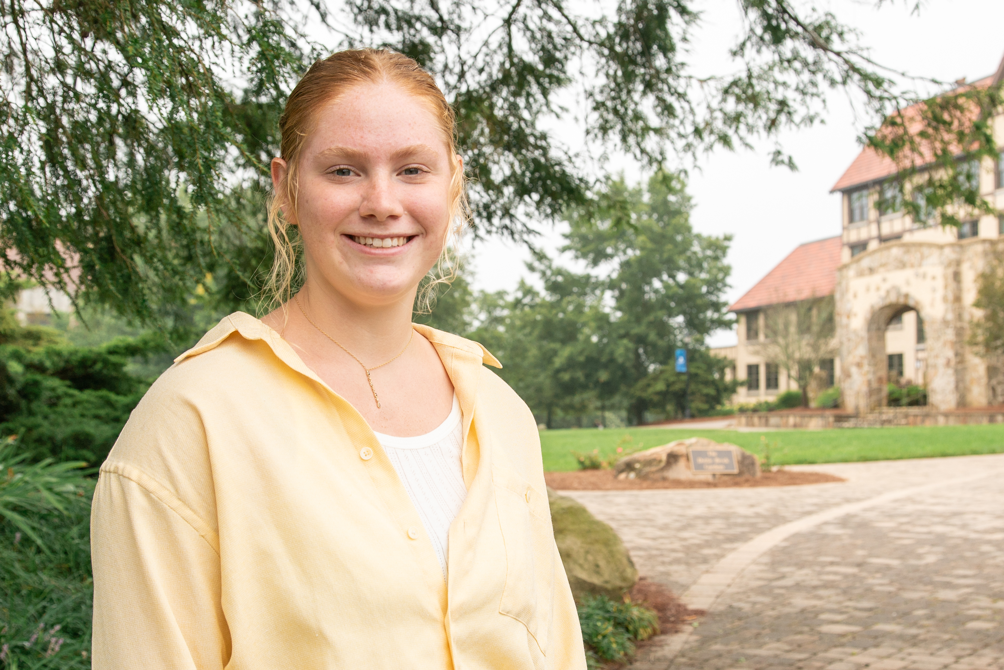 Sophia Wiersema, a student at Covenant College